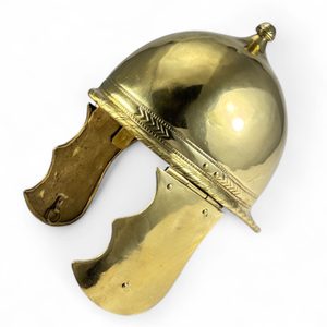 Celtic helmet Montefortino - de luxe, brass, replica