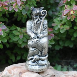 VELES, Slavic God of animals and forests, statue