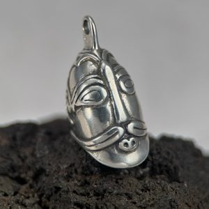 ASKA, massive silver viking pendant, Ag 925