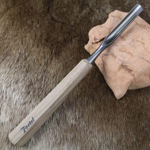 WOOD CHISEL, HAND FORGED, TYPE XXII - CISEAUX À SCULPTER FORGÉS{% if kategorie.adresa_nazvy[0] != zbozi.kategorie.nazev %} - BUSHCRAFT, RECONSTITUTION, ACCESSOIRE{% endif %}