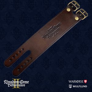 Leather bracelet, Kingdom Come: Deliverance II, Logo