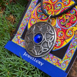 Pendant Celtic Knot, blue