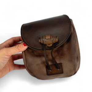 CEDRIC, Sac Médiéval en Cuir