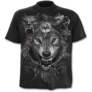 WOLF TRIAD - T-Shirt Black
