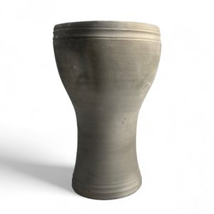 Medieval goblet, smoked ceramics