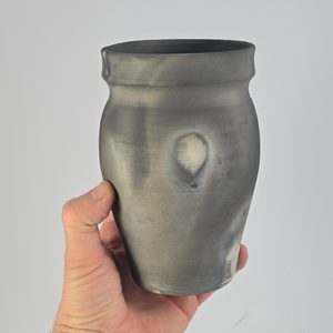 Coupe médiévale, céramique fumée