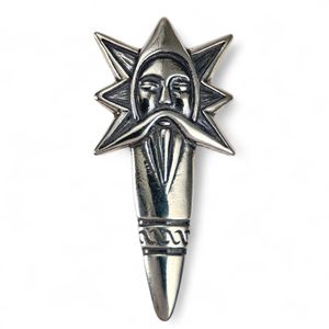PERUN, Slavic Thunder God, pendant, silver 925