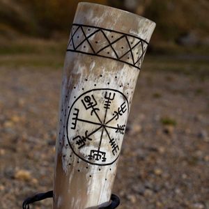 Vegvísir, Viking Drinking Horn