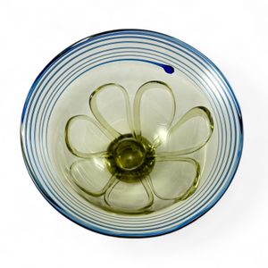 Viking cup Birka, green historical glass