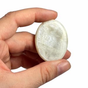Rainbow moonstone, plaque, hmatka