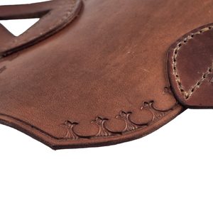 Archery Bracer PERCY, leather - Wristguard