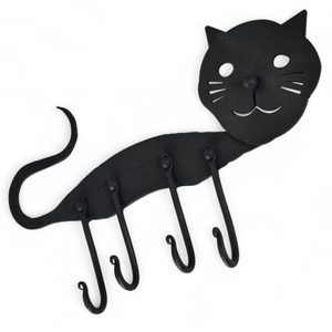 Wrought iron cat rack