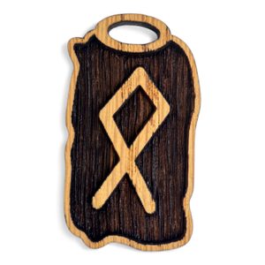 OTHILA, Rune - Futhark, Bois