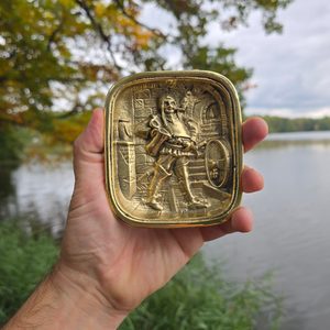 Cendrier historique - laiton, guerre de Trente Ans, inspiration