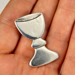 Hussite chalice, pendant silver 925