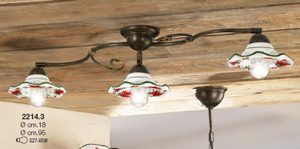 POPPIES, CERAMIC CEILING LAMP 2214.3 - CEILING LAMPS{% if kategorie.adresa_nazvy[0] != zbozi.kategorie.nazev %} - HOME DECOR{% endif %}