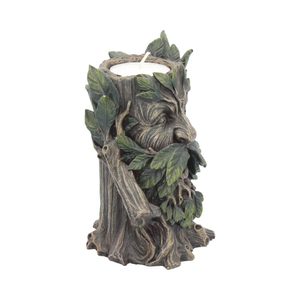 Homme vert - bougeoir