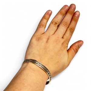 AVALONIA, Bronze Celtic Bracelet