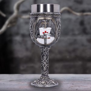 TEMPLARS MEDIEVAL KNIGHT GOBLET 19CM - TASSEN, KELCHE{% if kategorie.adresa_nazvy[0] != zbozi.kategorie.nazev %} - FIGUREN, DEKORATIONEN{% endif %}