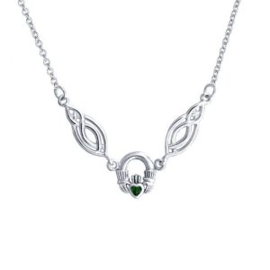 CLADDAGH NECKLACE, SILVER - COLLIERS{% if kategorie.adresa_nazvy[0] != zbozi.kategorie.nazev %} - BIJOUX EN ARGENT{% endif %}