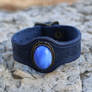 GRACIA LEDERARMBAND MIT GLAS - LEDERARMBÄNDER{% if kategorie.adresa_nazvy[0] != zbozi.kategorie.nazev %} - LEDERPRODUKTE{% endif %}