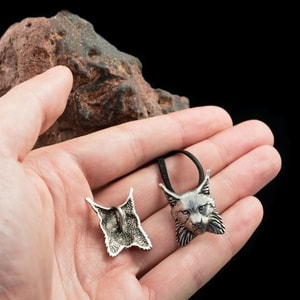 LYNX, PENDENTIF, ÉTAIN - BIJOUX ANIMALIERS{% if kategorie.adresa_nazvy[0] != zbozi.kategorie.nazev %} - BIJOUTERIE{% endif %}