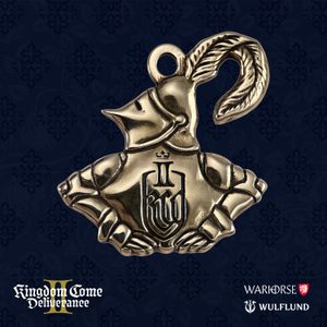 Knight Pendant, Kingdom Come: Deliverance II, bronze