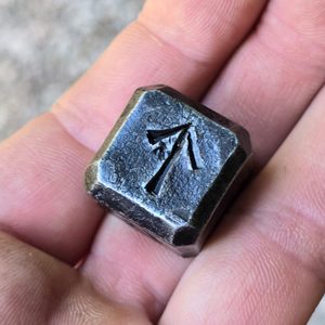 FUTHARK - RUNES, FORGED CUBE 4 PIECES