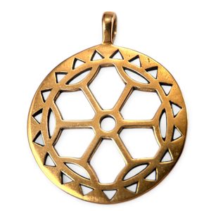 HISTORICAL PENDANT II, bronze age, bronze