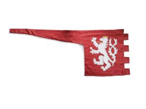 Medieval banner Bohemia