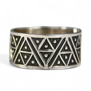 BORWIN, Viking or Slavic Ring, silver