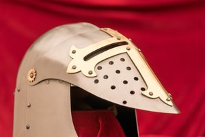 PŘILBA HRNEC ITALSKÝ, MOSAZ - MEDIEVAL HELMETS{% if kategorie.adresa_nazvy[0] != zbozi.kategorie.nazev %} - ARMOUR HELMETS, SHIELDS{% endif %}