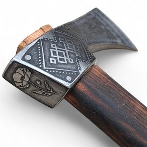 Shepherd’s axe, Ukrainian motifs, Transcarpathia