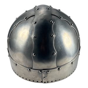 STEINAR, viking helmet, polished