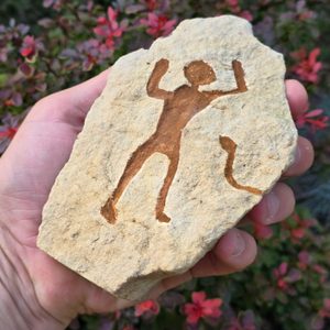 Petroglyph - carved in stone