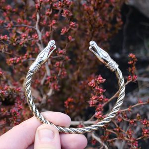 URNES STYLE brass bracelet