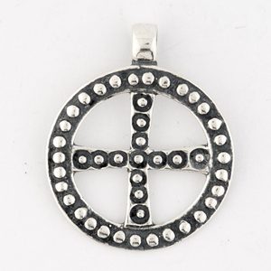 SLAVIC SOLAR CROSS, EMPIRE OF MORAVIA MAGNA, SILVER PENDANT, AG 925 - PENDANTS{% if kategorie.adresa_nazvy[0] != zbozi.kategorie.nazev %} - SILVER JEWELLERY{% endif %}