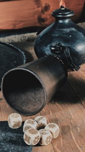 ALEA GOTHICA, dice, 6 pieces