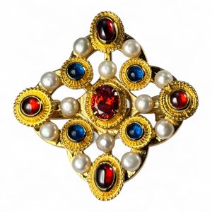 Medieval brooch, Colmar, 14th century
