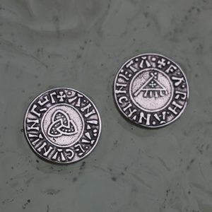 SIHTRIC II.,Northumbira, um 940 Nachbildung einer Wikingermünze, Silber 925