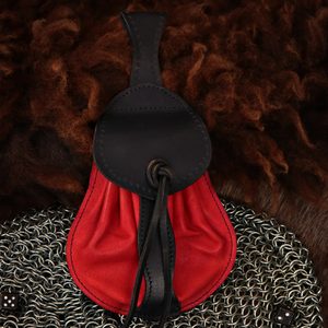 CAMERO, Ledertasche - rot