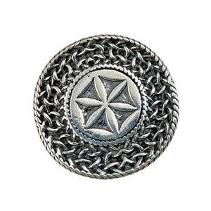 Slavic Svarga, pendant, sterling silver