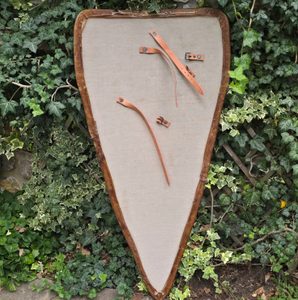 MANDLE NORMAN SHIELD, linen covered