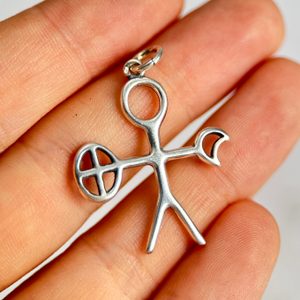 NOAIDI - Sami Shaman, pendant, silver 925