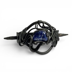 BROCHE POUR CHEVEUX AVEC SODALITE