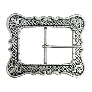 FLEUR - RENAISSANCE BELT BUCKLE zinc