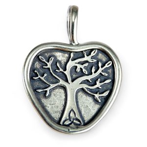 APPLE TREE, pendant, silver