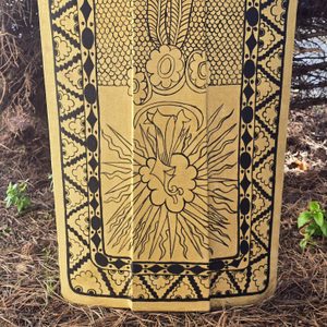 Mittelalterlicher Paviseschild, Chomutov, Böhmen