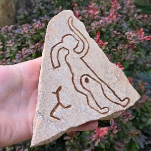 Petroglyph - carved in stone