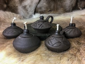 Historische Öllampe